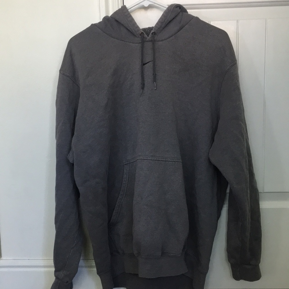Vintage Nike grey hoodie